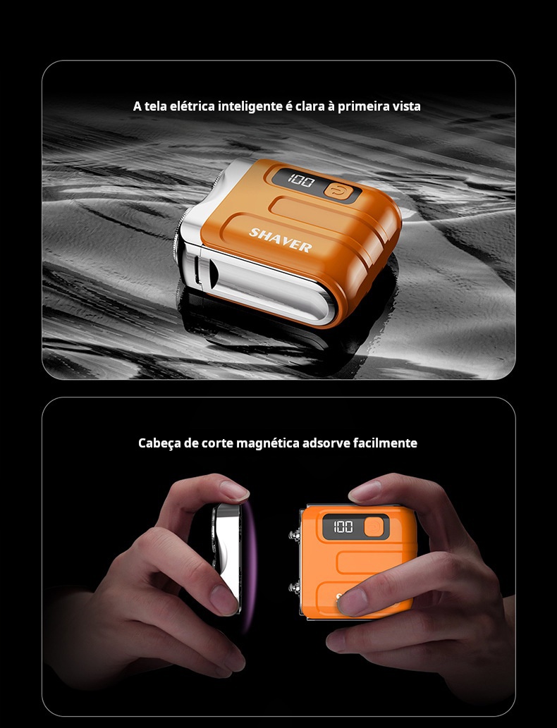 Mini Barbeador Elétrico Portátil - Image 2